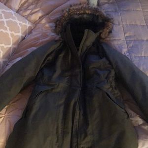 Cinched waist Northface!